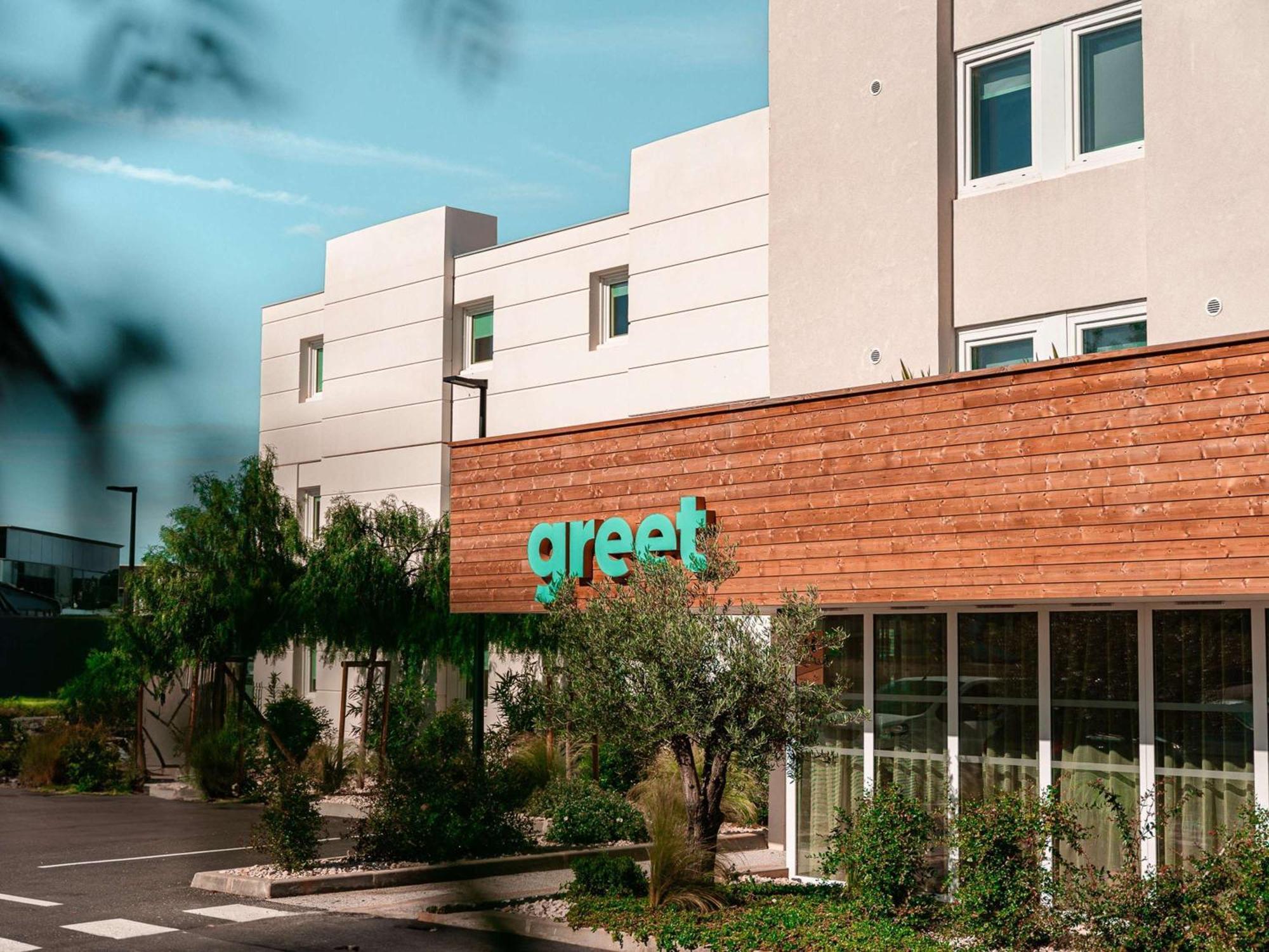 Greet Hotel Montpellier Aeroport Parc Des Expos Mauguio Exterior foto